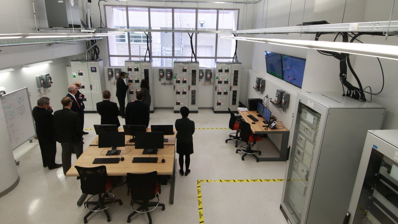 Schneider Electric Smart Grid Lab Timelapse