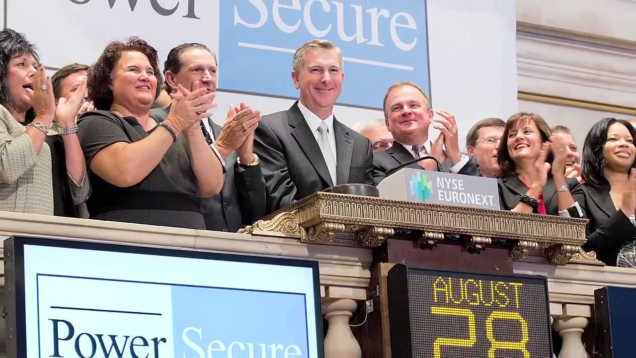 PowerSecure CEO Sidney Hinton with his Company team