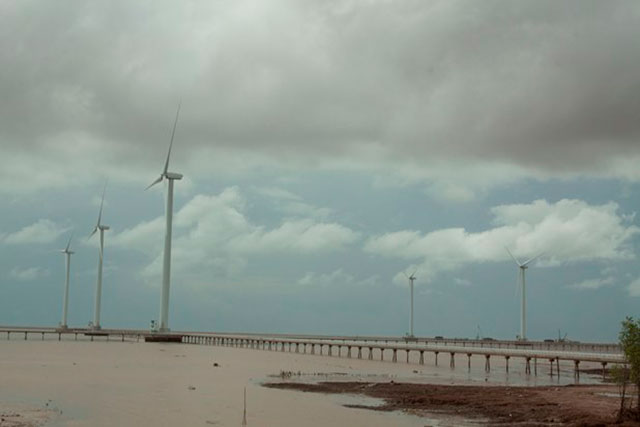 Cong Ly Vietnam Bac Lieu Wind Farm