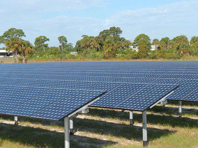 Solar farm at Telangana