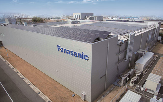 Panasonic factory at Shiga