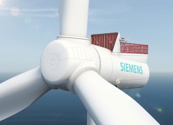 Siemens wind turbines
