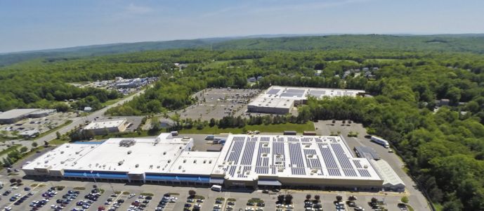 Greenskies project in Wal-mart, Torrington
