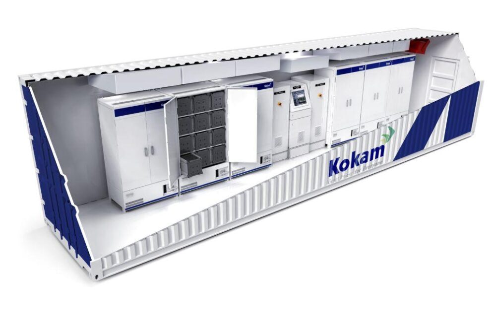 Kokam’s KCE 40-foot Container Interior Cutaway