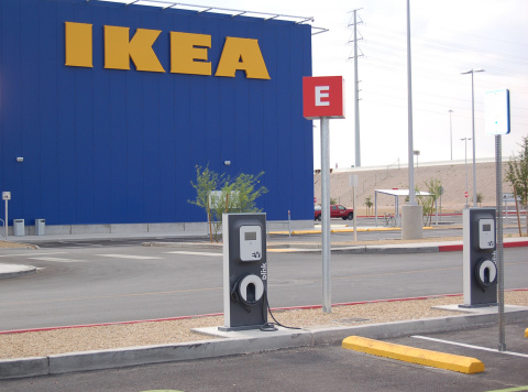 IKEA installs 3 Blink EV charging stations at Nevada