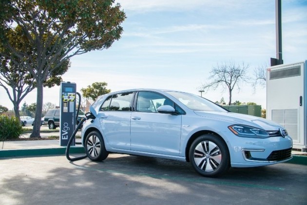 EVgo's High-Power fast charging station in Fremont, California