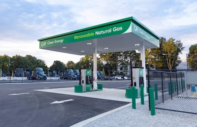 Clean Energy renewable natural gas station in Groveport, OH