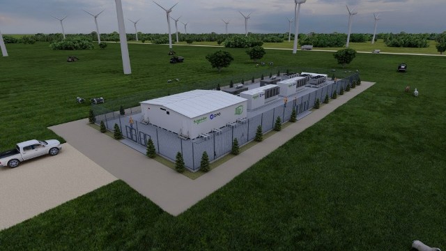 wind-powered AI modular data center