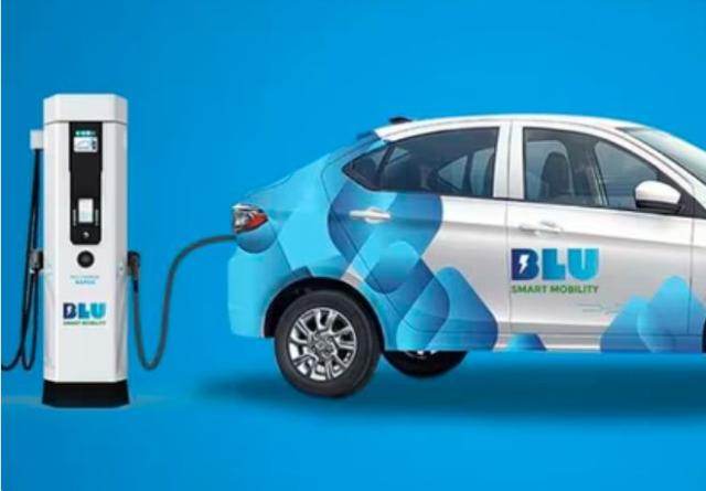 BluSmart EV charging infrastructure India