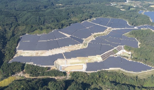 Enfinity Global Solar Power Plant in Japan