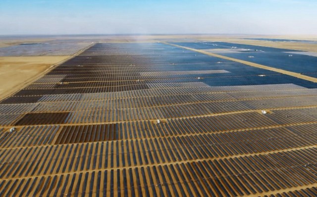 Benban solar plant in Egypt