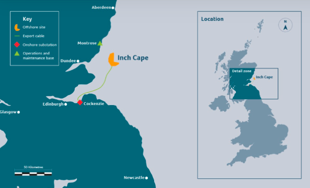 Inch Cape Offshore wind project