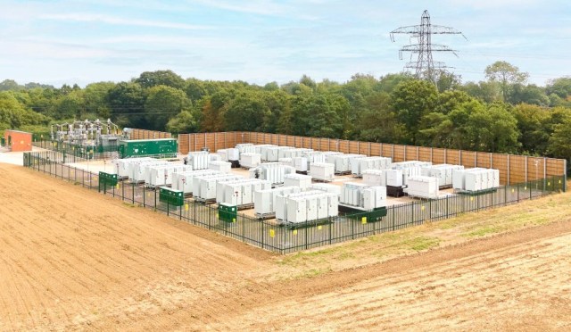 Maldon BESS 40MWh located in Essex, UK.