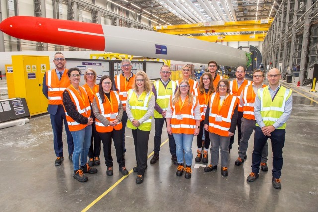 RWE Siemens Gamesa turbine blades for Sofia Offshore Wind Farm