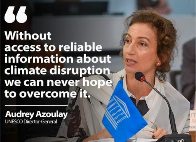 Audrey Azoulay of UNESCO