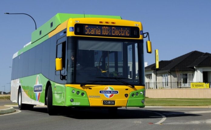 Scania K-series battery-electric bus