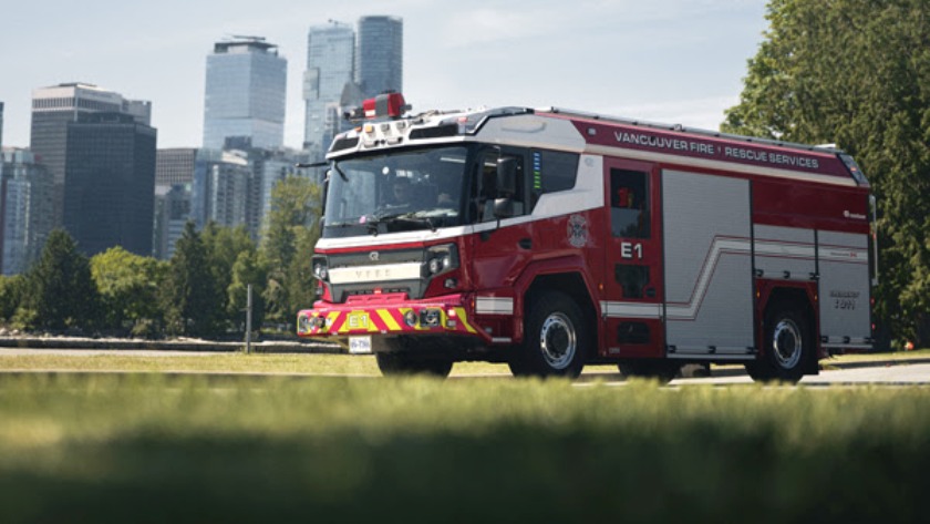 Volvo Electric Fire Truck