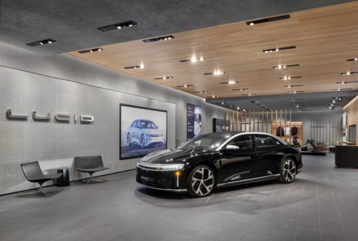 Lucid EV sales target