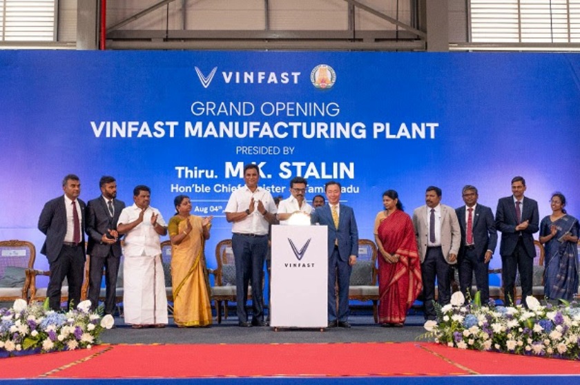 Vinfast India plant opening