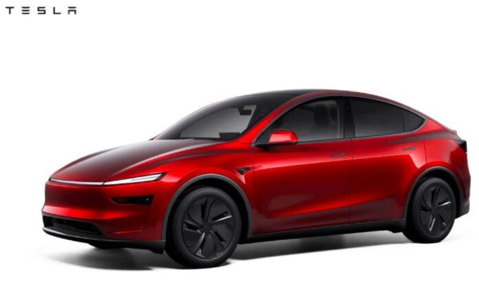 Teslar Standard Model Y car