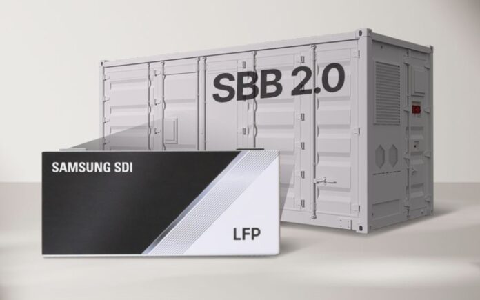 Samsung SDI ESS LFP Battery