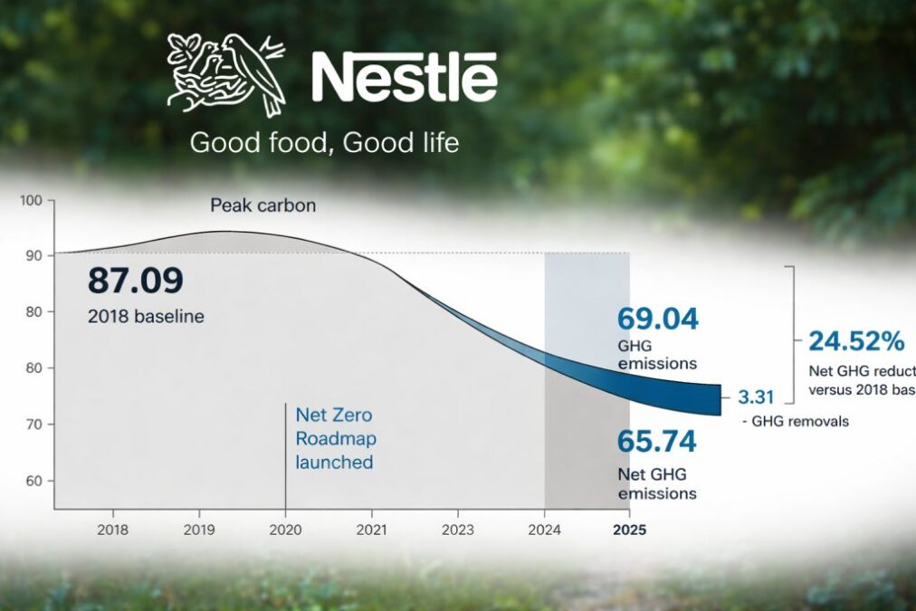 Nestle sustainability report 2025