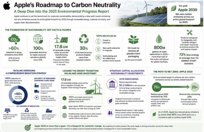 Apple Sustainability Report 2025