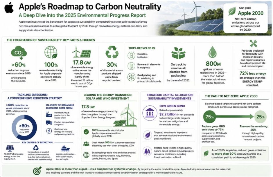 Apple Sustainability Report 2025