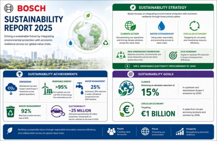 Bosch sustainability report 2025
