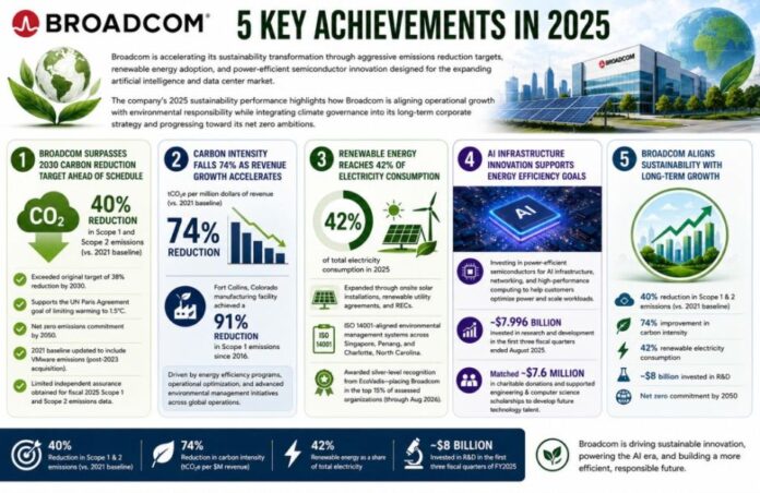 Broadcom Sustainability Report 2025