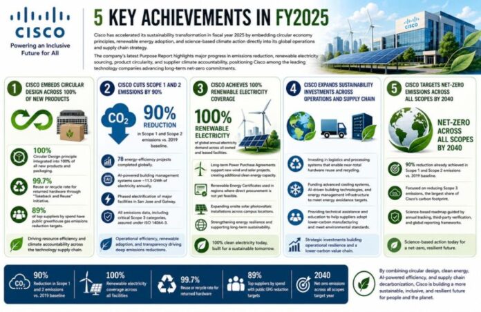 Cisco Sustainability Report 2025