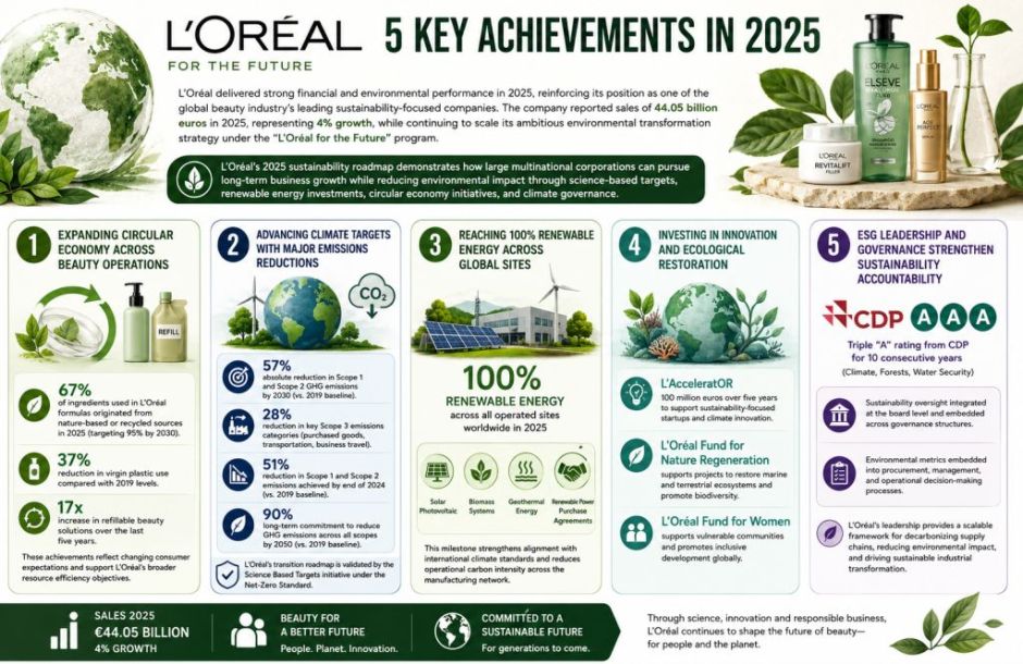 L'OREAL Sustainability Report 2025