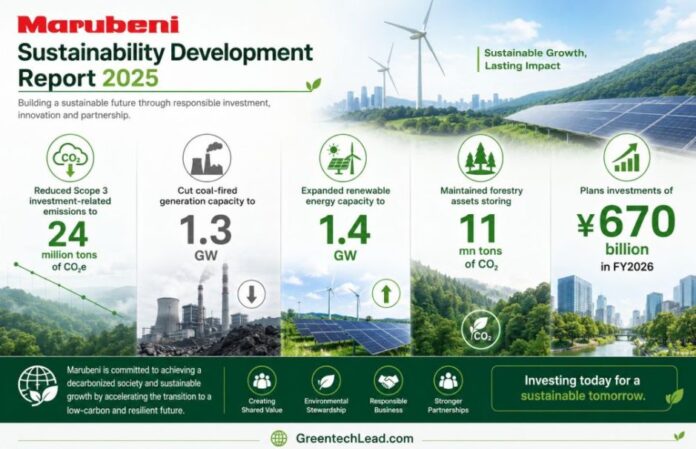 Marubeni sustainability report 2025