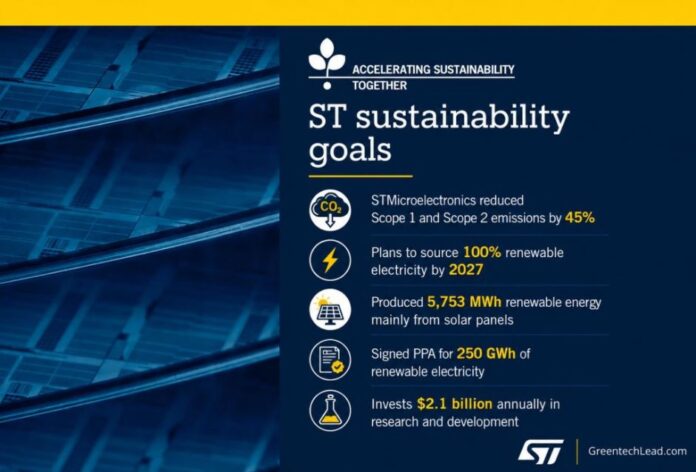 STMicroelectronics Sustainability Report 2025