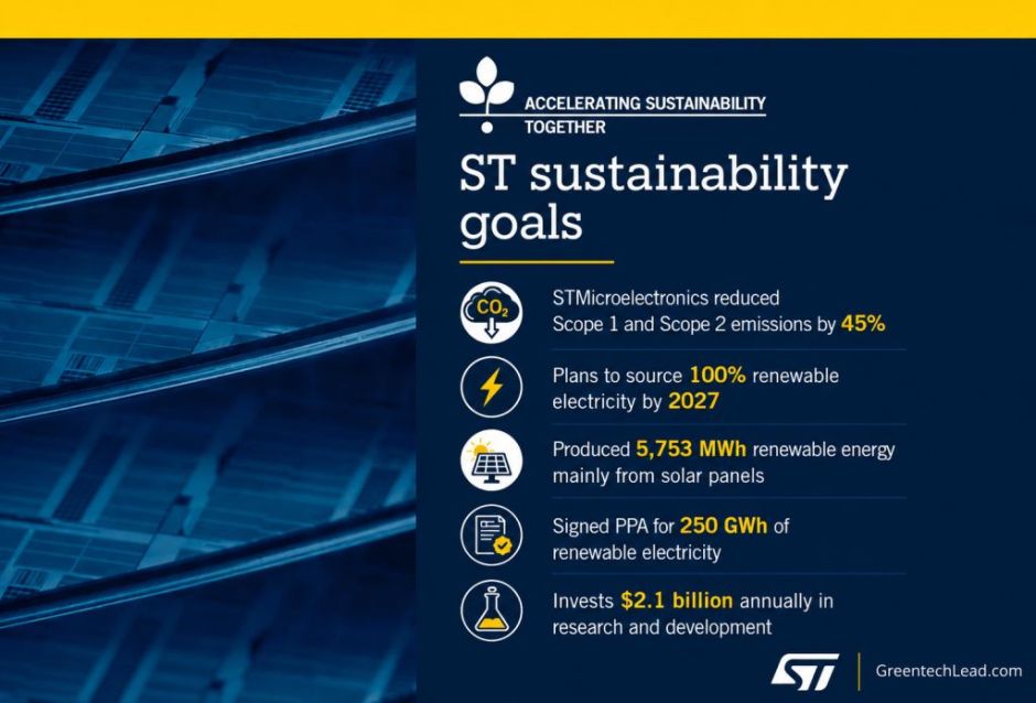 STMicroelectronics Sustainability Report 2025
