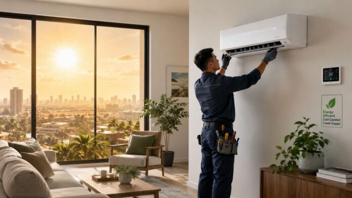 energy-efficient AC installation