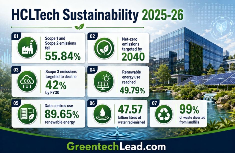 HCLTech sustainability report 2025-26