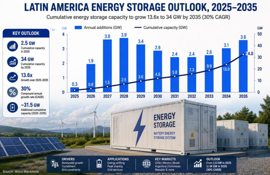 Latin America energy storage outlook