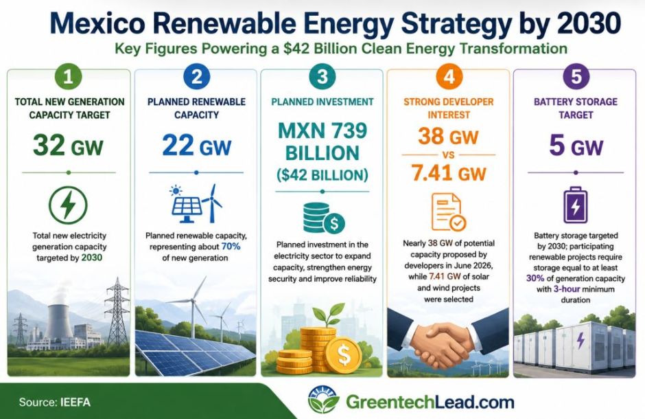 Mexico renewable energy strategy for 2030