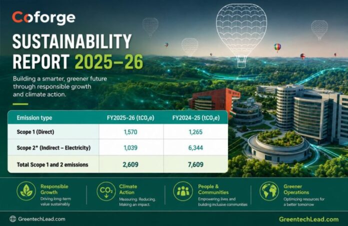Coforge sustainability report 2025-26