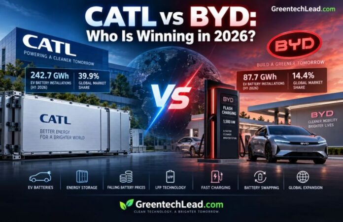 EV battery leaders 2026