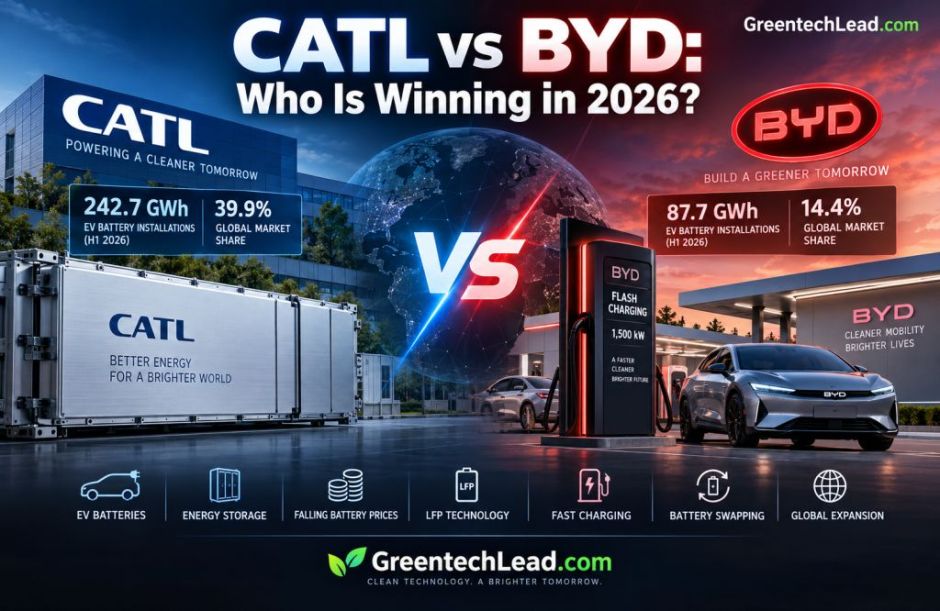 EV battery leaders 2026